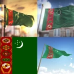 Logo of Turkmenistan Flag Wallpaper F android Application 